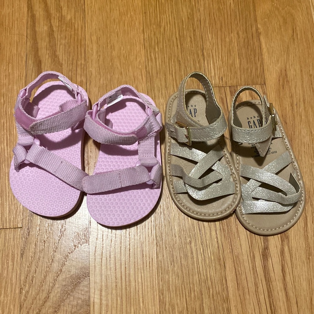 Gap baby girl sandals bundle